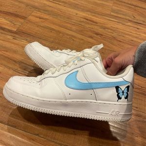 Custom Air Force 1 Shoes- Great Condition!!